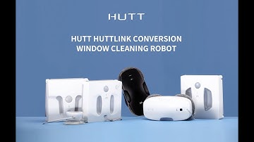 HUTT W66 Window Cleaning Automatic Robot with Ultrasonic Water Spray and Control via Remote