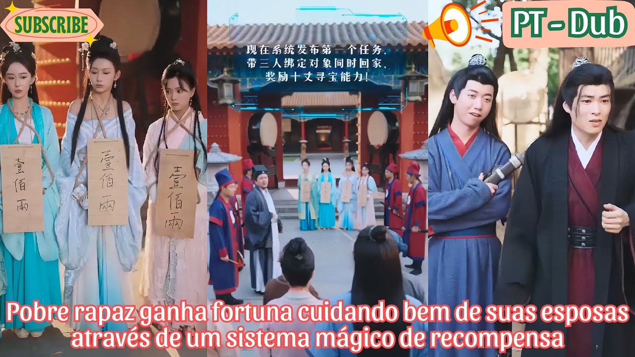 Pobre rapaz ganha fortuna cuidando bem de suas esposas através de um sistema mágico de recompensa