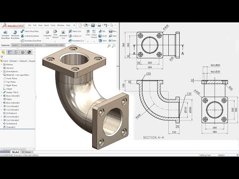 SolidWorks Tutorial for beginners Exercise 20
