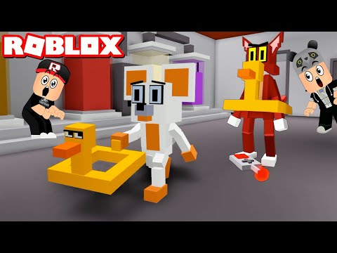 Yeni Gizemli Son! Kötü Kedi Gelmeden Kaç - Panda ile Roblox Kitty