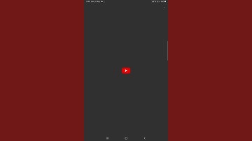 YouTube Android 12 open animation.