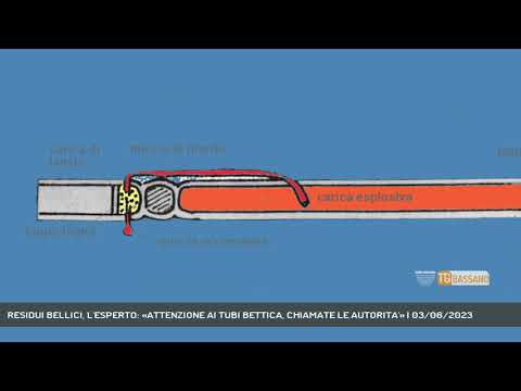 RESIDUI BELLICI, L'ESPERTO: «ATTENZIONE AI TUBI BETTICA, CHIAMATE LE AUTORITA'» | 03/06/2023