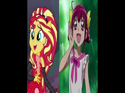 تحدي جمال بين قوة غليتر و مهرتي صغيرة