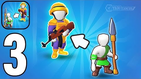 Army Evolution: Clash of Ages - Gameplay Walkthrough Part 3 Army Commander (Android,iOS)