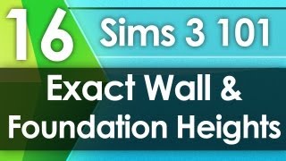 Learn how to get the exact height you want for a split level or foundation! ----------------- Twitter - http://twitter.com/TheSimSupply 