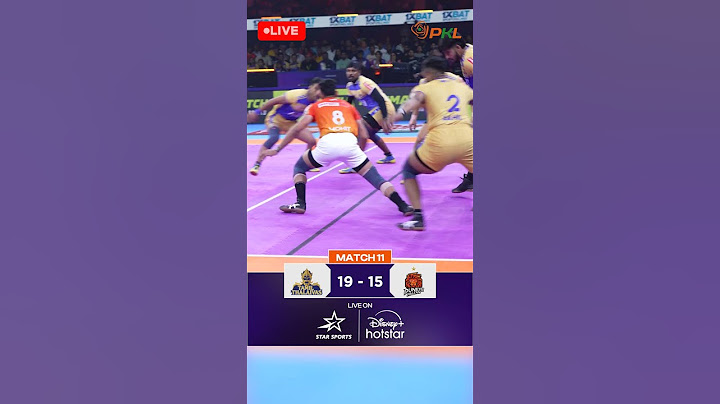 Tamil Thalaivas in action | #ProKabaddiOnStar