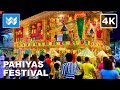 [4K] 2023 Pahiyas Festival Lucban Quezon Philippines 🇵🇭 Night Walking Tour - Kiping Decorated Houses