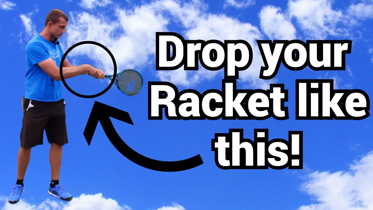 Universal Rackets Backhand Drive How to drop the racket on the backhand - YouTube