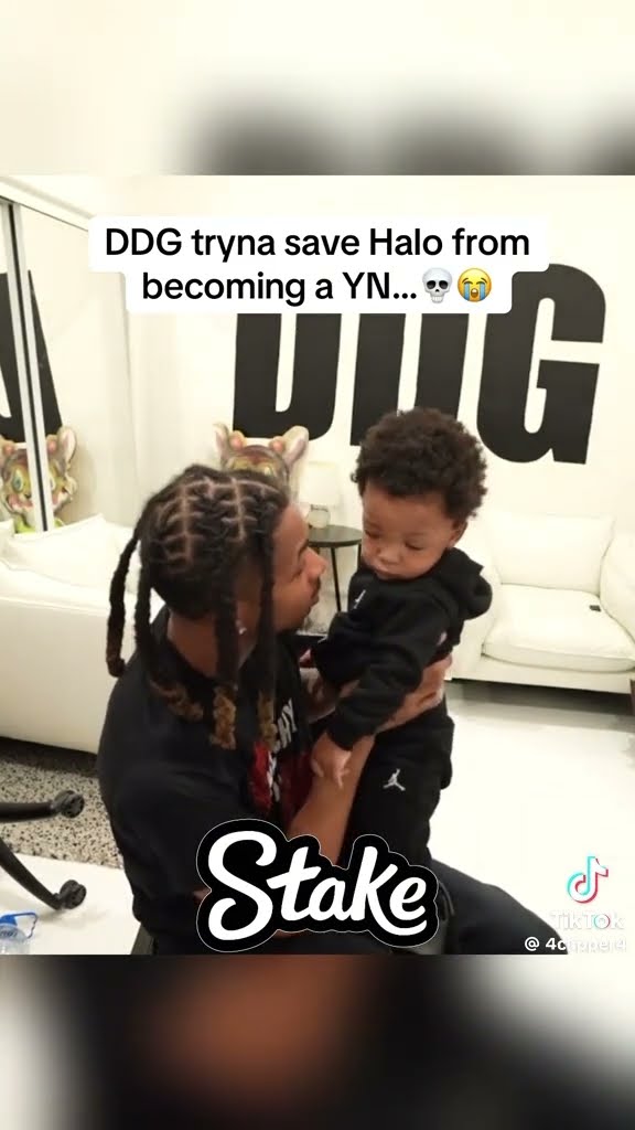 DDG tryna save Halo from becoming a YN #hoodnews #halo #ddg #baby #trending #viralvideo #streamer