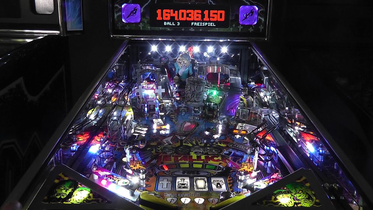 Metallica by Stern Pinball Paradise Flipper Automaten