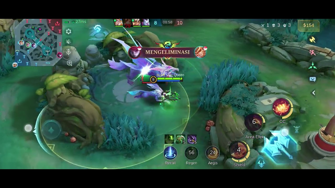 Gold Line Hanabi Mythic keras - YouTube