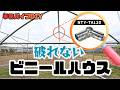 【自作】ビニールハウスの建て方 NTYジョイントを使って単管パイプDIY クランプとのハイブリット方式