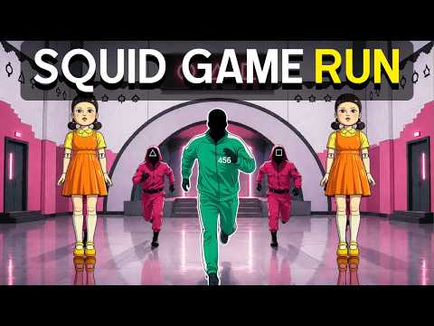 Capa de POV SQUID GAME RUN🔺 | Immersive Interactive Warm Up | Red Light, Green Light | Viral Challenge