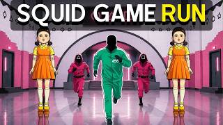 POV SQUID GAME RUN🔺 | Immersive Interactive Warm Up | Red Light, Green Light | Viral Challenge screenshot 1