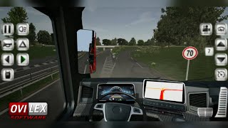 Euro Truck Evolution - Pulling Car Transporter Trailer with Mercedes Truck 8x6 screenshot 4