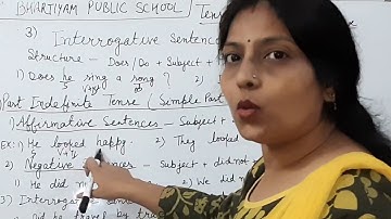 Bhartiyam Public School | Class- 4 & 5 | English Grammar | { Tenses } Part - 1 |