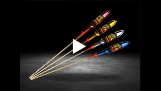 Diamond Fireworks - Mega Scud - Single Rocket