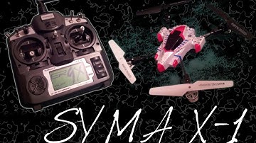 SYMA X1 QUADCOPTER WITH TURNIGY 9X