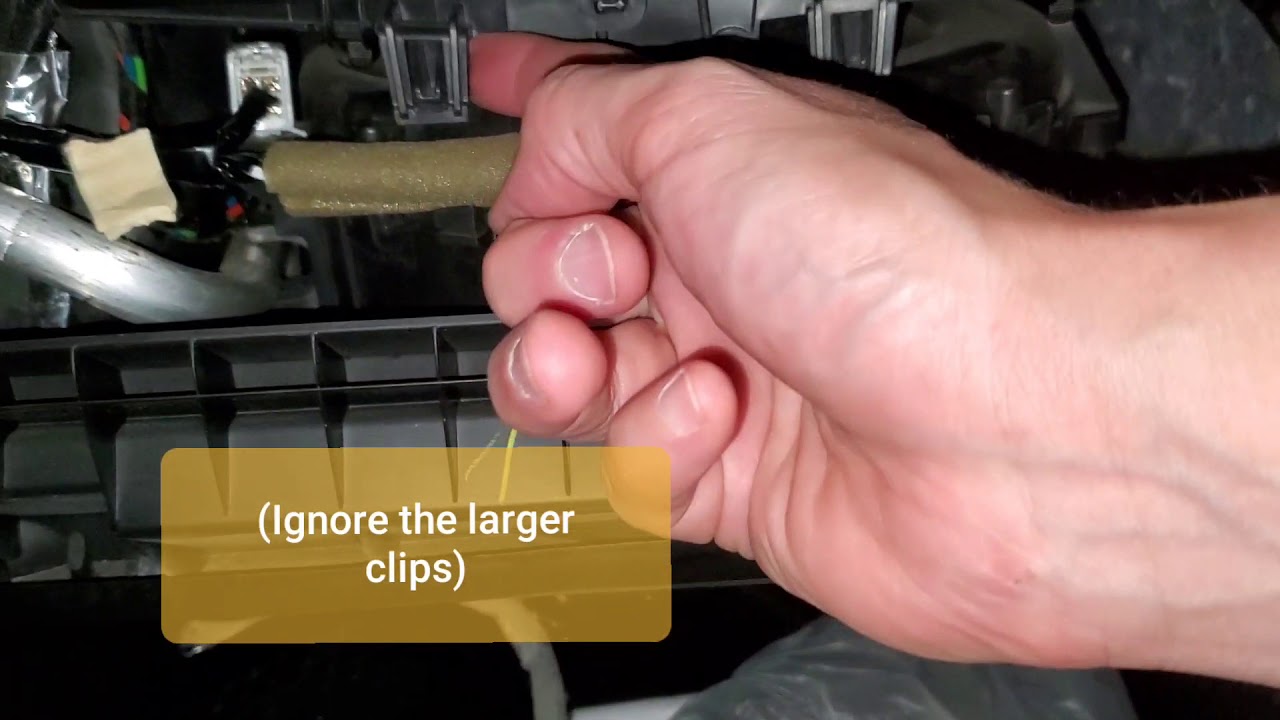 Mazda 6 2011 Cabin Air Filter replacement YouTube