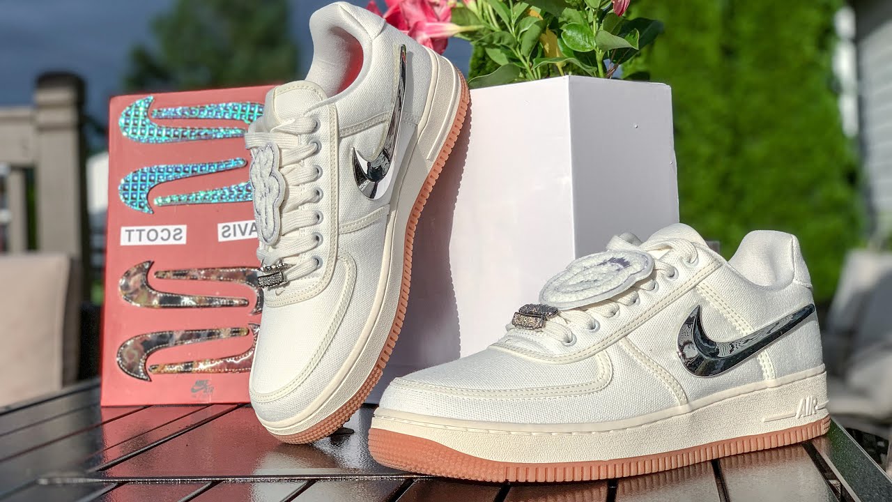 Travis Scott's Utopia Nike AF1 Is Shockingly Simple