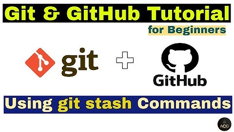 #18- Git & GitHub Tutorial for Beginners -  Git Stash Commands | git stash pop | git stash apply