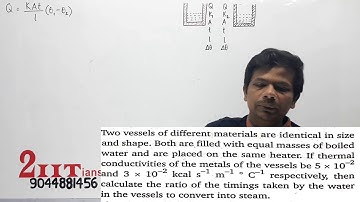 Heat Transfer Q14 Class 11 Nootan Physics Numericals