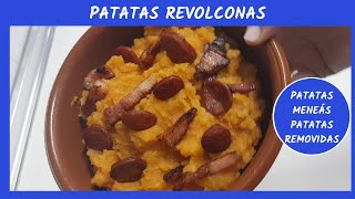 Patatas REVOLCONAS. Patatas meneás. Patatas revueltas. Patatas removidas. #SHORT