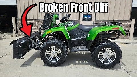 Arctic Cat 700 Mudpro Front Differential Replacement