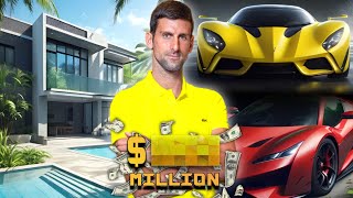 Novak Djokovic' 2024 Lifestyle | Mansions, Net Worth, Car Collection...