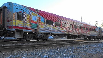 MTA CharmPass Wrap on MARC Passenger Car