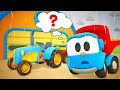 Leo the truck builds new street vehicles  cars for kids baby cartoons for kids learnings