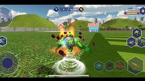 Tornado Robots game ~ play level 2 | game on iPhone play | games | free games #tornadoRobots #games
