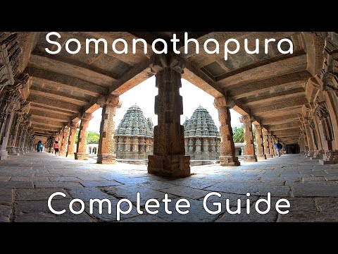 Somanathapura with guide Mysore tourism Karnataka tourism temples of Karnataka