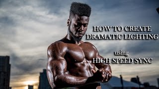 Creating DRAMATIC LIGHTING using HIGH SPEED SYNC screenshot 4