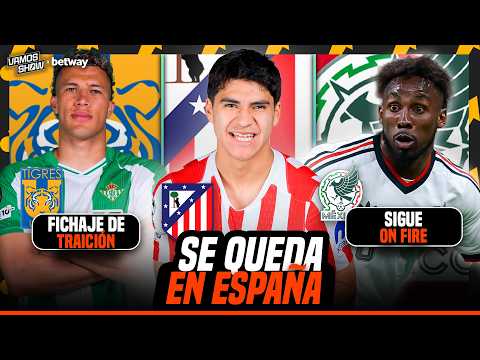 Tres equipos de La Liga pelean por Obed Vargas; Tigres va por Nelson Deossa; Quiñones anota de nuevo