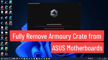 Fully Remove Armoury Crate from ASUS Motherboards | Complete Uninstall Guide (2025)