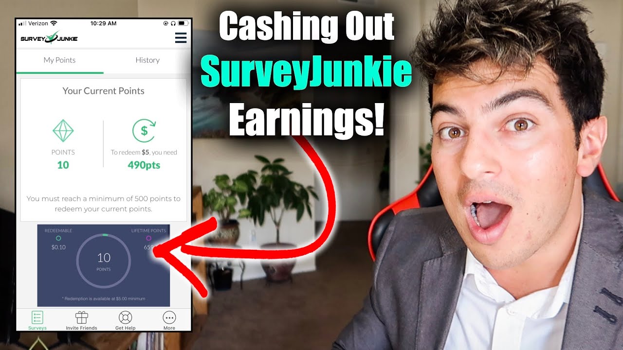 Cashing Out My SurveyJunkie Earnings | How To Cashout Money With Survey Junkie