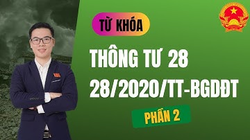 Thông tư 28 Điều lệ trường tiểu học (Phần 2) từ khóa | Thầy Thắng Viên Chức