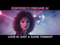 Love Is Just A Game Tonight (1985 Mystery Pop) | Authentic AI Eurodisco