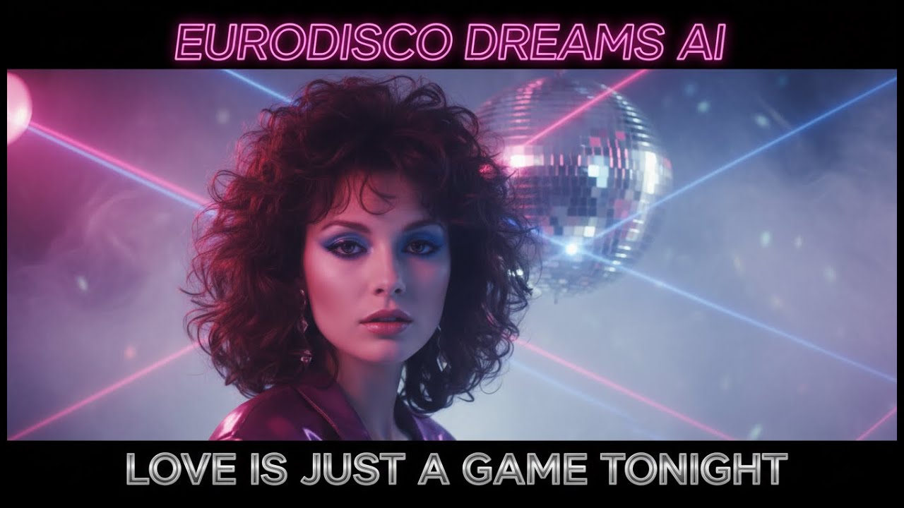 Love Is Just A Game Tonight (1985 Mystery Pop) | Authentic AI Eurodisco