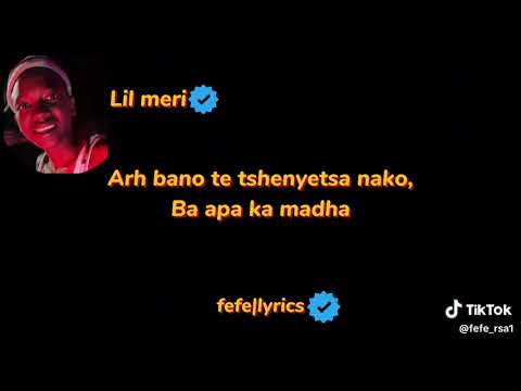 LIL MERI - Ba molomu lyrics