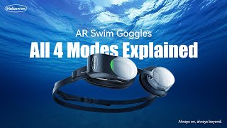 Super Detailed Guide! Learn to Use Holoswim 2 Pro AR Smart Swim Goggles Step by Step