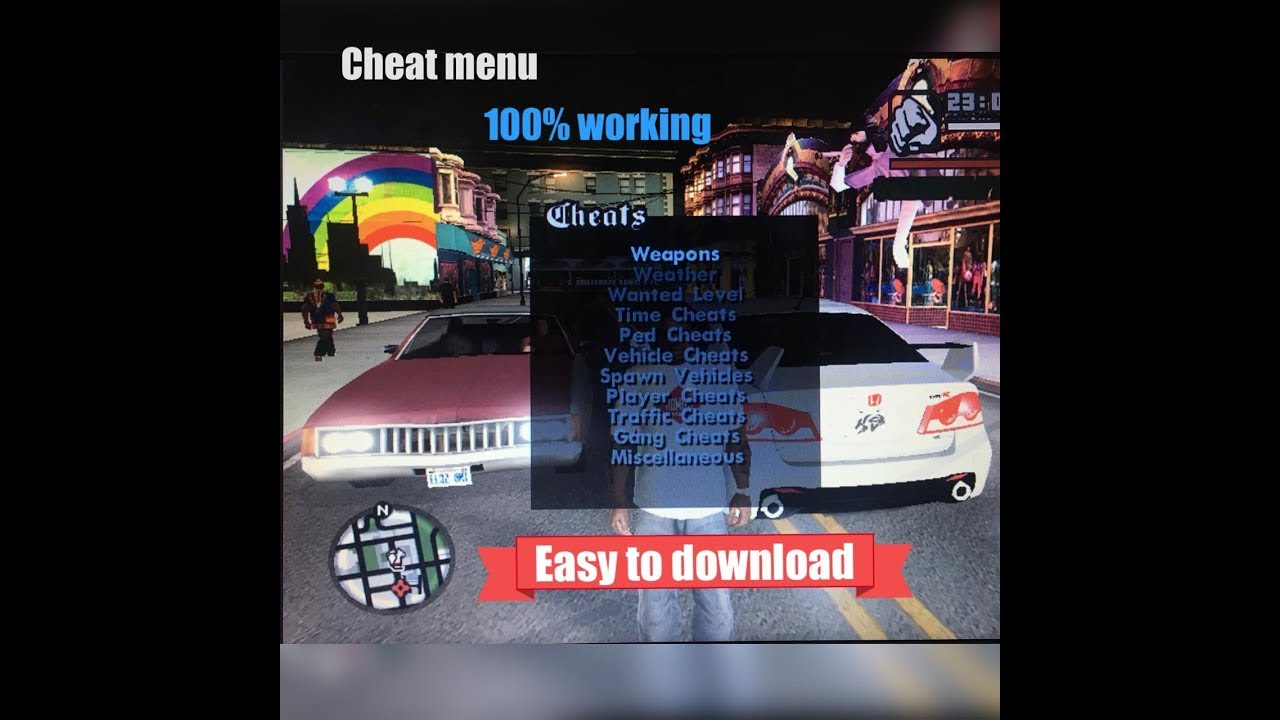 How to install Cheat menu mod for Gta San Andreas 100% Working [MUST ...