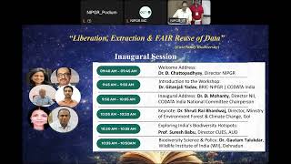 CODATA India Hands-on Workshop on “Liberation, Extraction & FAIR Reuse of Data”