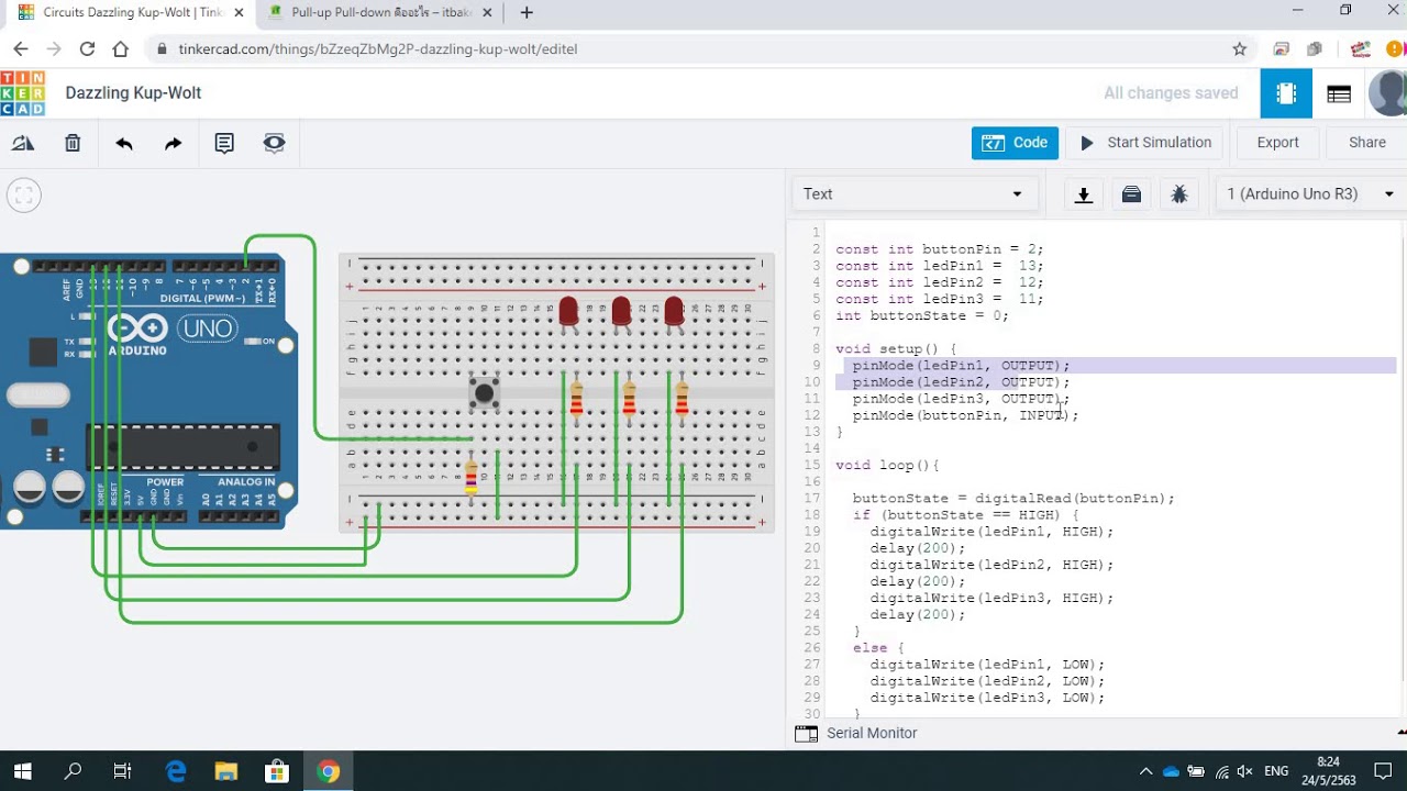 คำสั่ง do while  2022 Update  Section3 การใช้งานฟังก์ชั่น if กับสวิตช์เบื้องต้น #Arduino