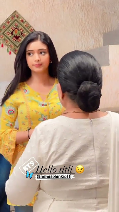 Titli New Serial Offscreen Masti #titli #nehasolanki #bts #starplus #trendingshorts #latestupdate