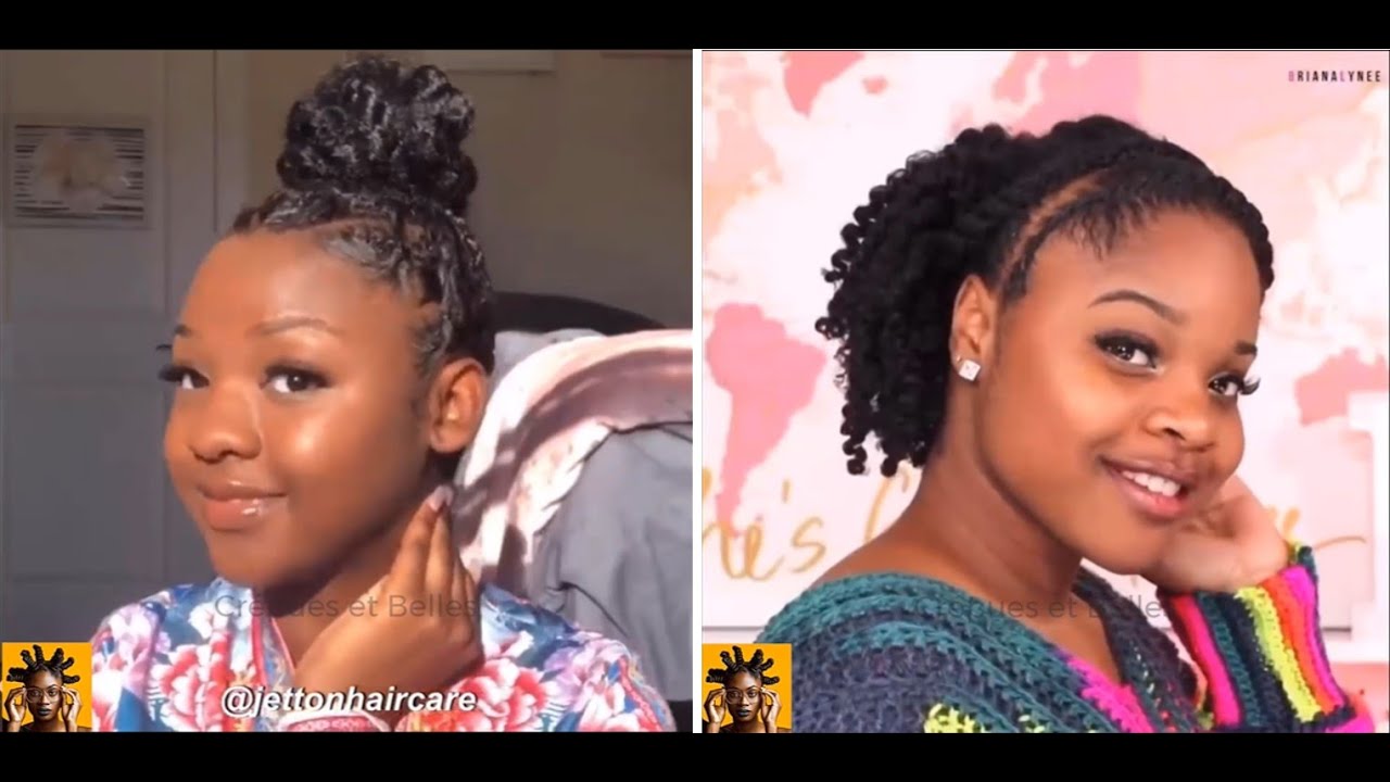 10 Coiffures Faciles pour Cheveux Crépus Afro à faire soi