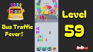 Bus Traffic Fever Level 59 Walkthrough | 🚌🚦 Parking & Color Sort Puzzle | Mini Boss screenshot 5