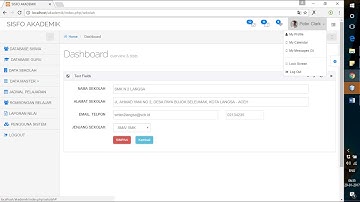Sistem Informasi Akademik untuk SD SMP Dan SMA