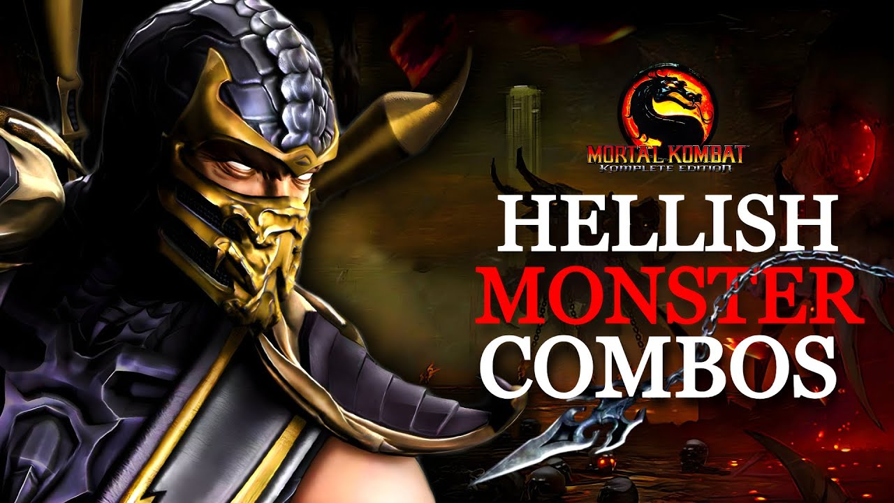 Scorpion is An Absolute Monster in MK9 - Combo Exhibition